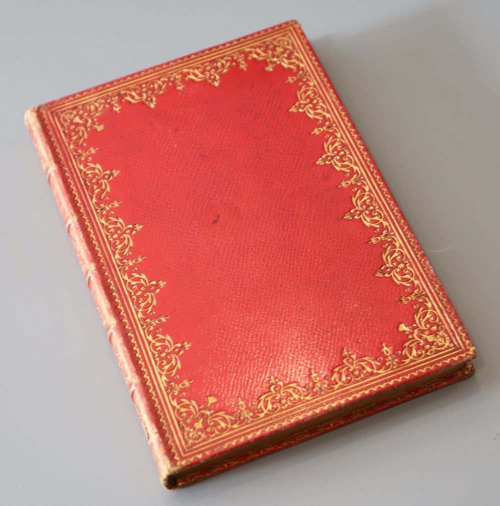 Campomanes, Pedro Rodriguez, conde de, 1723-1803 - Antiguedad maritima de la republica de cartago, 2 vols in 1, 8vo, red morocco gilt,